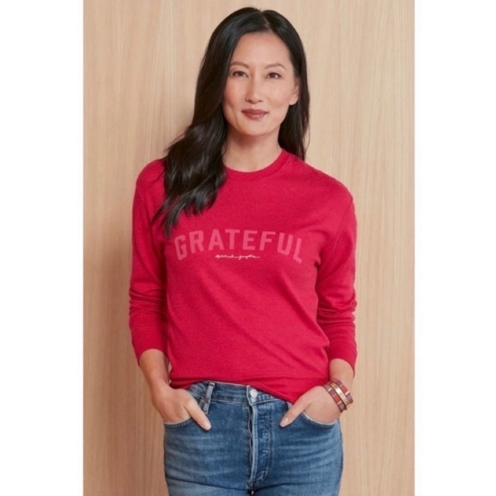 SPIRITUAL GANGSTER‎ Grateful Savasana Crewneck Sweater
